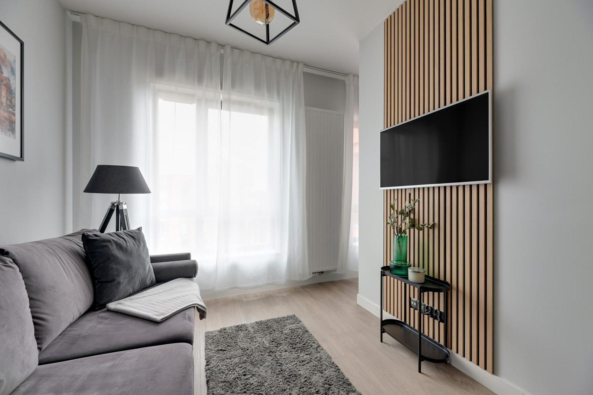 Scala City Center Apartments & Studios By Lion Apartments กดัญสก์ ภายนอก รูปภาพ