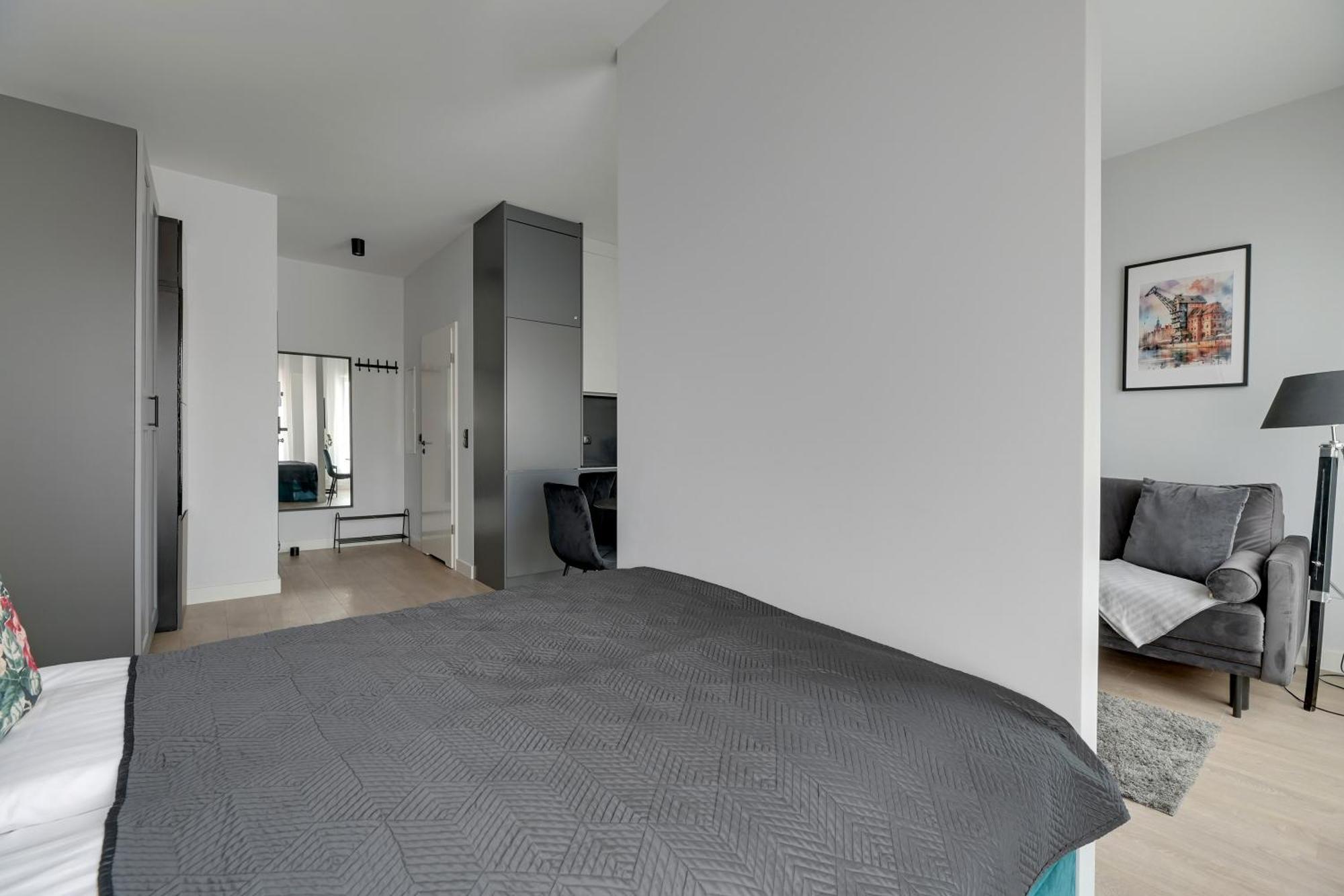 Scala City Center Apartments & Studios By Lion Apartments กดัญสก์ ภายนอก รูปภาพ